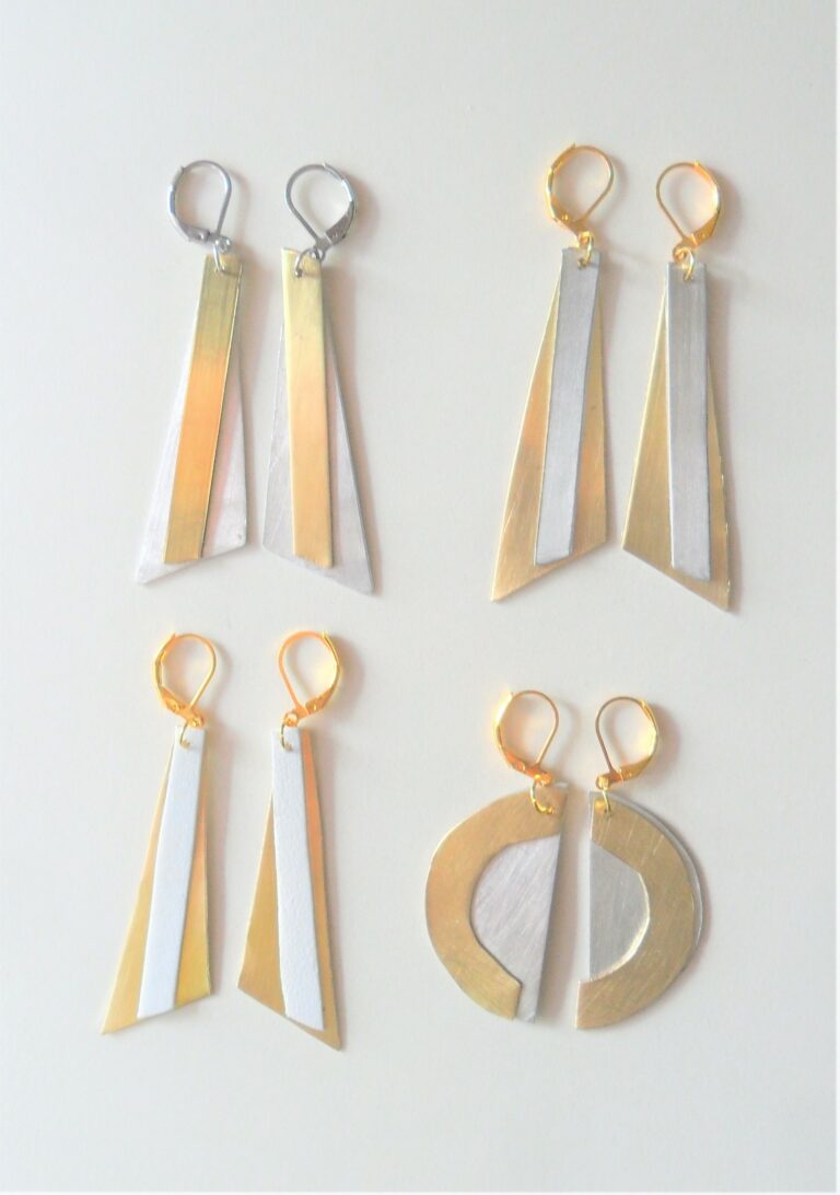 Boucles aluminium et laiton